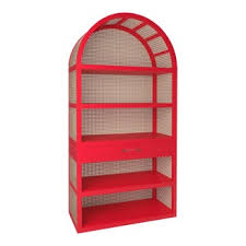Chrysanthos 71 h x 35.5 w geometric bookcase mercury row® color: Vintage Used Bookcases Etageres For Sale Chairish