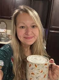 Good morning friends! I'm wearing Christmas pajamas and enjoying a warm  white chocolate peppermint coffee!!! It's going to be an amazing day  today!! I hope you have an amazing Wednesday! ❤️
