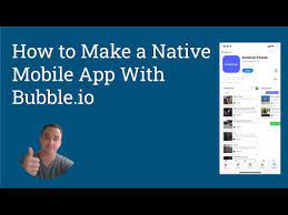 Dozens of tutorials teach different features and functionalities to add to your application. How To Make A Native Mobile App Without Code Using Bubble Io Youtube