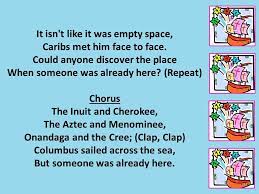 On august 3, 1492 columbus set sail. Columbus Song 1492 Youtube