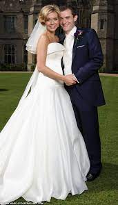 Anya Garnis Hits Back At Rachel Riley S Marriage Break Up Rumours Sleeveless Wedding Dress Wedding Dresses Fantasy Wedding