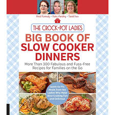 It's ideal for roasting turkeys, all kinds of beef and pork roasts, and even vegetables. Amazon Com The Crock Pot Ladies Big Book Of Slow Cooker Dinners More Than 300 Fabulous And Fuss Free Recipes For Families On The Go Ebook Kennedy Heidi Handing Katie Ince Sarah Kindle Store