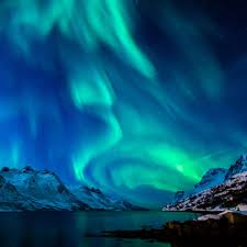 Aurora Star Sky Snow Mountain Winter Nature Ipad Air Wallpaper Northern Lights Wallpaper Northern Lights Aurora Boreal