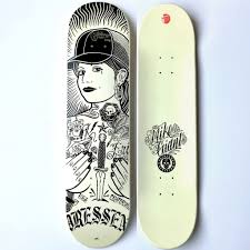 Mike Giant X Eric Dressen X Santa Cruz Skateboards Skateboard Deck Line Dot Editions Anyone who grew up in the 80's will have santa cruz graphics and videos lodged firmly in their brain. mike giant x eric dressen x santa cruz skateboards skateboard deck