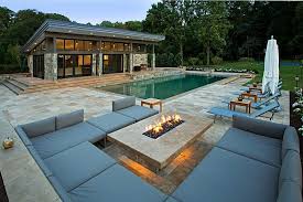 Fire pit comparison cobraco blue rhino uniflame 997 cobraco vintage landmann pleasant hearth there's nothing more transfixing than a fire which is why a fire pit always becomes the center of this beautiful outdoor fire pit is made from slate and marble. 20 Modern Fire Pits That Will Ignite The Style Of Your Backyard