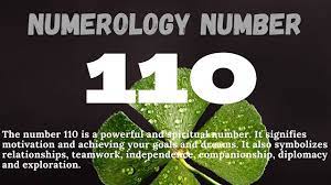 Numerology Number 110 In 2021 Numerology Numerology Birth Date Numerology Numbers