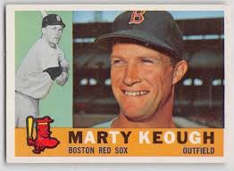 Marty Keough's baseball career with the Reds