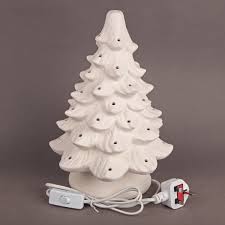 Minimum total merchandise order is $10. Light Up Bisque Christmas Tree