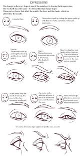 How To Express Emotion Within Eyes Drawings Eye Expressions Eye Drawing