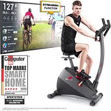 Gamin velo accompagné d'équipiers qui jalonnent notre respect. Sportstech Velo D Appartement Ergometre Esx500 Videos Live Et Multijoueur App Ecran 5 5 Poids D Inertie 12kg Compatible Avec La Ceinture Pulsee Entrainement Amazon Fr Sports Et Loisirs