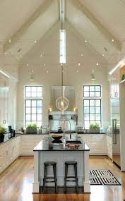58 Ideas Room Decor Pictures Kitchens Vaulted Ceiling Kitchen Kitchen Ceiling Lights Vaulted Ceiling Lighting