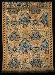 Where can matching curtains be found at, asked by: V A William Morris Textiles