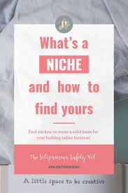 Niche Meaning What S A Business Niche And How To Find Yours Finding Yourself Online Business Niche Marketing