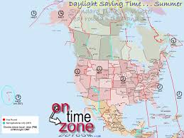 Usa time zones and time zone map with current time in each state. Ontimezone Com Time Zones For The Usa And North America