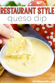 Queso Recipe Restaurant Style Sprinkle Some Fun Recipe Queso Recipe Recipes Food