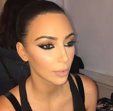 Reverse Smokey Eye Brunette Makeup Kim Kardashian Makeup Kardashian Makeup