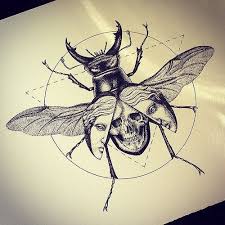 14414321706 58e2def224 Jpg 500 500 Beetle Tattoo Bug Tattoo Insect Tattoo Modern tattoos for men are much less canonical and filled with symbolism. beetle tattoo bug tattoo