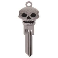 The Hillman Group 68 3d Silver Skull Key 87520 The Home Depot Skull Key Key Blanks