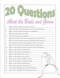 Mar 06, 2018 · trivia bridal shower questions about the future how many children does the bride want? Diary Of A Smart Blonde Bridal Shower Games Bridal Shower Games Bridal Shower Questions Wedding Bridal Shower