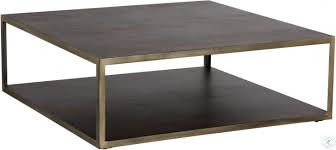 Measuring 18.25'' h x 48'' w x 26.25'' d, it offers room to stage and serve on top, while the shelf below is ideal for keeping books, blankets. Square Sunpan Modern 102592 Mara Coffee Table Smoked Mocha Living Room Furniture Furniture Cristap Pl