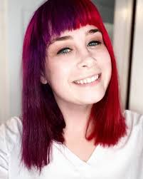 Part your hair down at the middle, tease the base, and hold them with hairspray. 18 Best Red Purple Hair Colors For 2021 Hairstylecamp