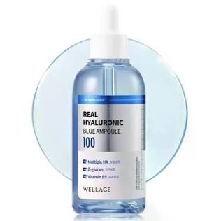 Wellage Real Hyaluronic Blue 100 Ampoule, AI generated