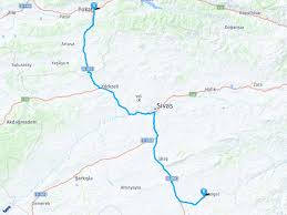 Tokat Sivas Kangal Arasi Mesafe Tokat Sivas Kangal Yol Haritasi Tokat Sivas Kangal Kac Saat Kac Km