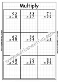 multiplication 2 digit by 2 digit free printable worksheets worksheetfun