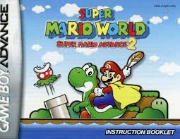 111 3970 Nintendo Game Boy Advance Super Mario World Super Mario Advance 2 Instruction Book Video Game Instr Super Mario World Super Mario Bros Super Mario