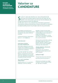 Vous pouvez mettre en avant votre intérêt pour les métiers de la culture, les enjeux. Exemples De Lettres De Motivation