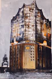 Elbphilharmonie 160 100cm Acryl Abstrakte Bilder Acryl Kunst Malerei