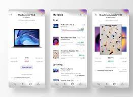 Auction App Redesign Inspired By Mitsuo Katsui App Redesign Auction
