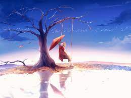 Anime Boy Swing Umbrella 4k Wallpaper Sword Art Online Wallpaper Anime Boy Anime