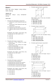 Sifat dan unsur bangun datar segitiga segiempat. Pdf Soal Usmatematika 1516 Sifat Dan Unsur Bangun Ruang Decrypted Winarko Adul Academia Edu
