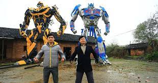 They are very easy to make for beginners.hope you enjoying. Farmer Dad And His Son Build Transformers From Scrap Metal In China And Make 160k A Year Bored Panda