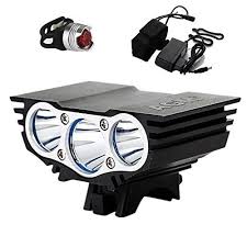 Agm 6000lm Cree X3 Xm L Bike Light Fahrradlampe Fahrradbeleuchtung Frontlichter Mit Befestigung Und Akku Rucklicht Fahrradbeleuchtung Fahrradlampe Fahrrad