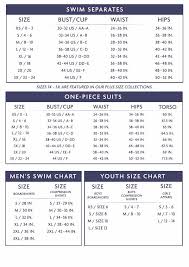 size fit guide womens sizing chart hapari swimwear