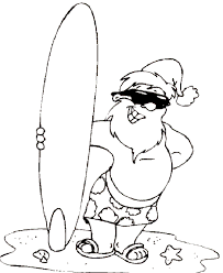 Free printable beach coloring pages. Christmas In Australia Snowglobe Santa Coloring Santa Coloring Pages Christmas In Australia