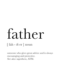 Pin By Valeria Carrion On God In 2020 Father Definition Definition Art Print