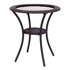 Modway sojourn outdoor patio dining armchairs in antique beige (set of 2) see discount price in cart was $515.50. Best Selling Goplus Round Patio Rattan Wicker Coffee Table W Lower Shelf Accuweather Shop