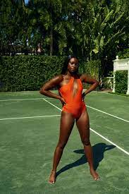 20.03.93, 28 years wta ranking: Tennis Champ Sloane Stephens Releases Solid Striped Swim Collection