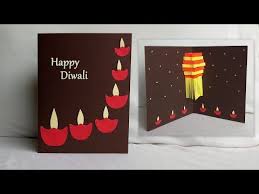 Give yourself at least a day or two to gather ideas, buy supplies (if needed), and make the card itself. How To Make Creative Pop Up 3d Diwali New Year Greeting Card Diy Handmade Handmade Diwali Greeting Cards Handmade Greeting Card Designs Diwali Greeting Cards
