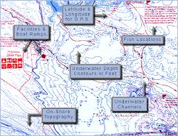 california fishing maps from omnimap the leading map store