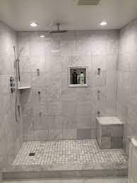 Bathroom renovations home remodeling shower floor tile marble tile shower master shower tile master bathroom küchen design house design marble showers. Pin On Bathroom