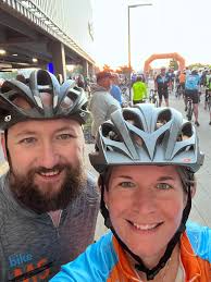 Cycling for MS fundraiser in DC area