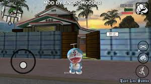 15 Mb Gta Sa Doraemon Realistic Mod With House For Android By Andromodder Youtube