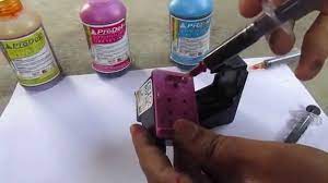 Take out the old ink box. Hp Color Ink Cartridge Refill Hindi à¤¹ à¤¨ à¤¦ Youtube