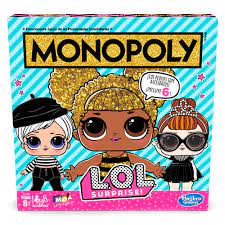 The lol surprise evolution of dance ft. Monopoly Junior Lol Surprise Spanish Game