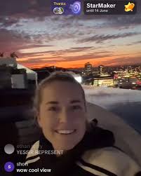 My first proper @tiktok live with a rooftop workout & sunset 😍 Scroll to  the end for a video highlight 👉 Thanks to everyone who jumped
