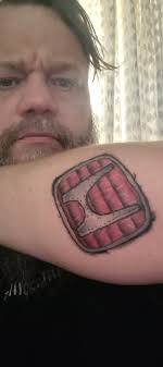 At the Honda dealer yesterday. Ink.